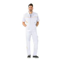 Produktbild von Planam - Arbeitsweste 2367 weiß/weiß/gelb, Größe 2XL