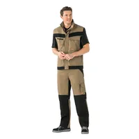 Produktbild von Planam - Arbeitsweste 2534 sand/schwarz, Größe L