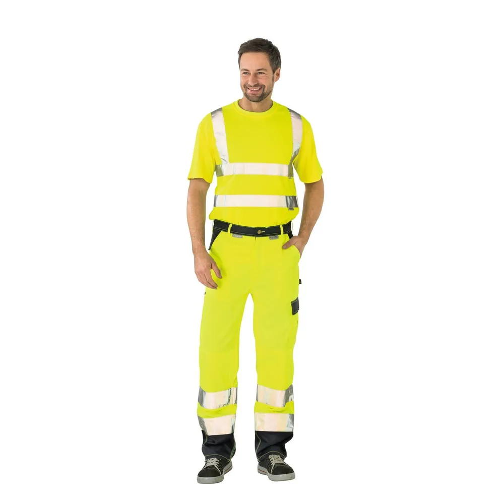Planam Warnschutz Bundhose, 2-farbig Produktbild img1 L