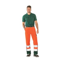 Produktbild von Planam - Bundhose 2018 warnorange/grün, Größe 54