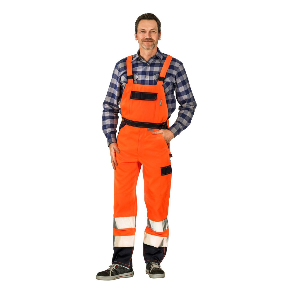 Planam Warnschutz Latzhose, 2-farbig Produktbild img1 L