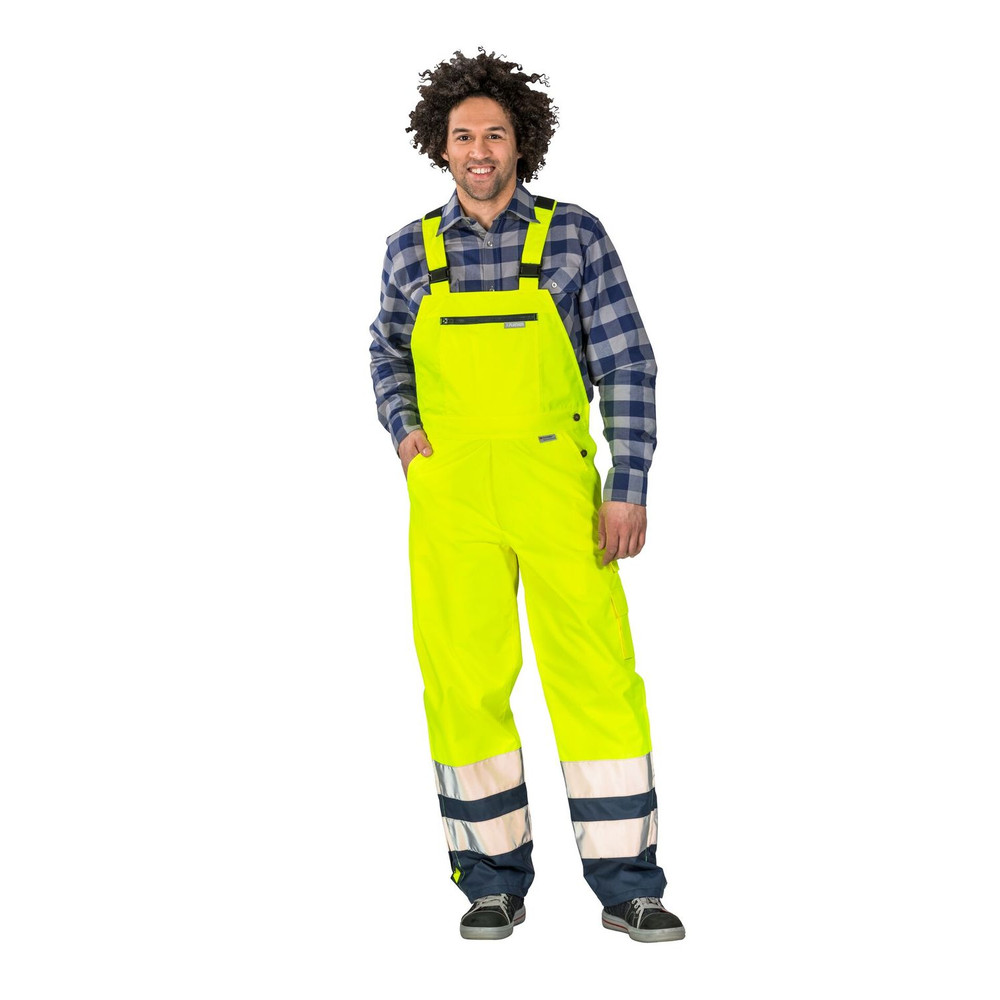 Planam Warnschutz Regen-Latzhose, 2-farbig Produktbild img1 L