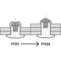 Produktbild von QONNECT® - Q-Standard Blindniet Alu/Stahl Flachrundkopf 6.0 X 18
