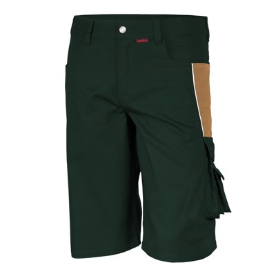 Produktbild von qualitex® - Shorts "PRO" oliv/khaki, Größe 48