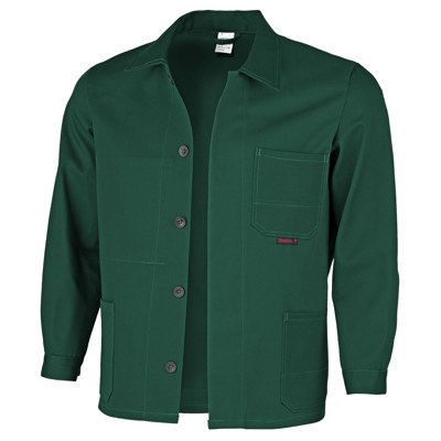 Produktbild von qualitex® - Arbeitsjacke "favorit" grün, Größe 98