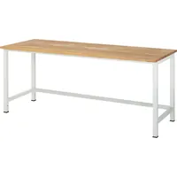 Produktbild von RAU. - Werktisch Modell 900, Bucheplatte, 2000 x 800 x 825mm
