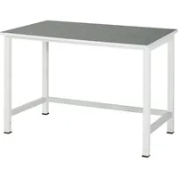 Produktbild von RAU. - Werktisch Modell 900, Linoleumplatte, 1250 x 800 x 825mm