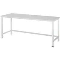 Produktbild von RAU. - Werktisch Modell 900, Melaminplatte, 2000 x 800 x 825mm