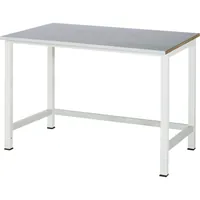 Produktbild von RAU. - Werktisch Modell 900, Stahlblechplatte, 1250 x 800 x 825mm