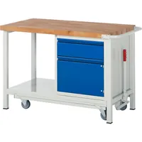 Produktbild von RAU. - Absenkbare Werkbank BASIC 8152I6 B1250 x T700 x H880mm