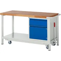 Produktbild von RAU. - Absenkbare Werkbank BASIC 8152I6 B1500 x T700 x H880mm