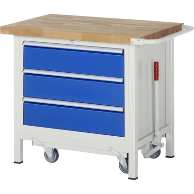 Produktbild von RAU. - Absenkbare Werkbank Modell 8257, 1000 x 700 x 880mm