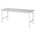 Produktbild von RAU. - Arbeitstisch Jerry, EGB-Melaminplatte 2000 x 800mm