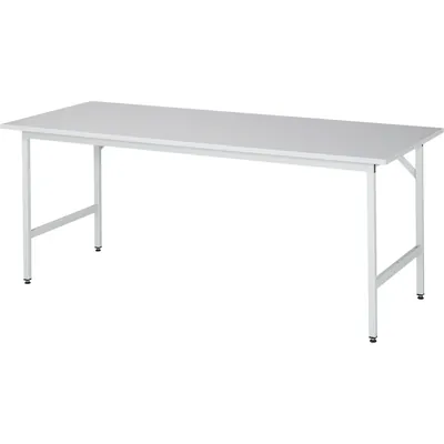Produktbild von RAU. - Arbeitstisch Jerry, EGB-Melaminplatte 2000 x 800mm