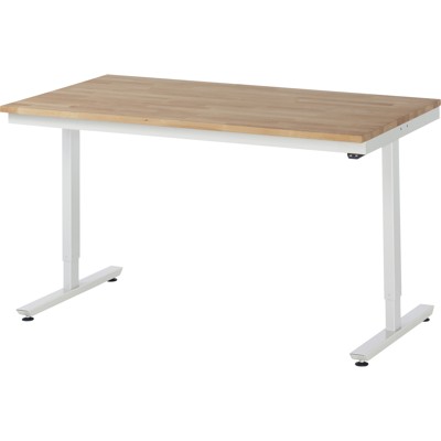 Produktbild von RAU. - Arbeitstisch adlatus 150, Buche-Massiv-Platte 1500 x 800mm