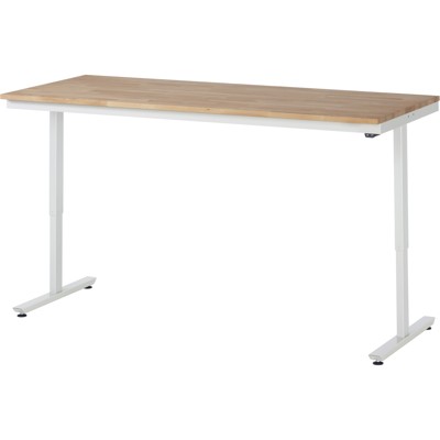 Produktbild von RAU. - Arbeitstisch adlatus 150, Buche-Massiv-Platte 1500 x 800mm