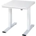 Produktbild von RAU. - Werktisch adlatus 300, Melaminplatte, 750 x 1000 x 720-1120mm