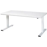 Produktbild von RAU. - Werktisch adlatus 300, Melaminplatte, 2000 x 1000 x 720-1120mm