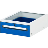 Produktbild von RAU. - Unterbau-Container mit 1 Schublade, 425 x 600 x 175mm