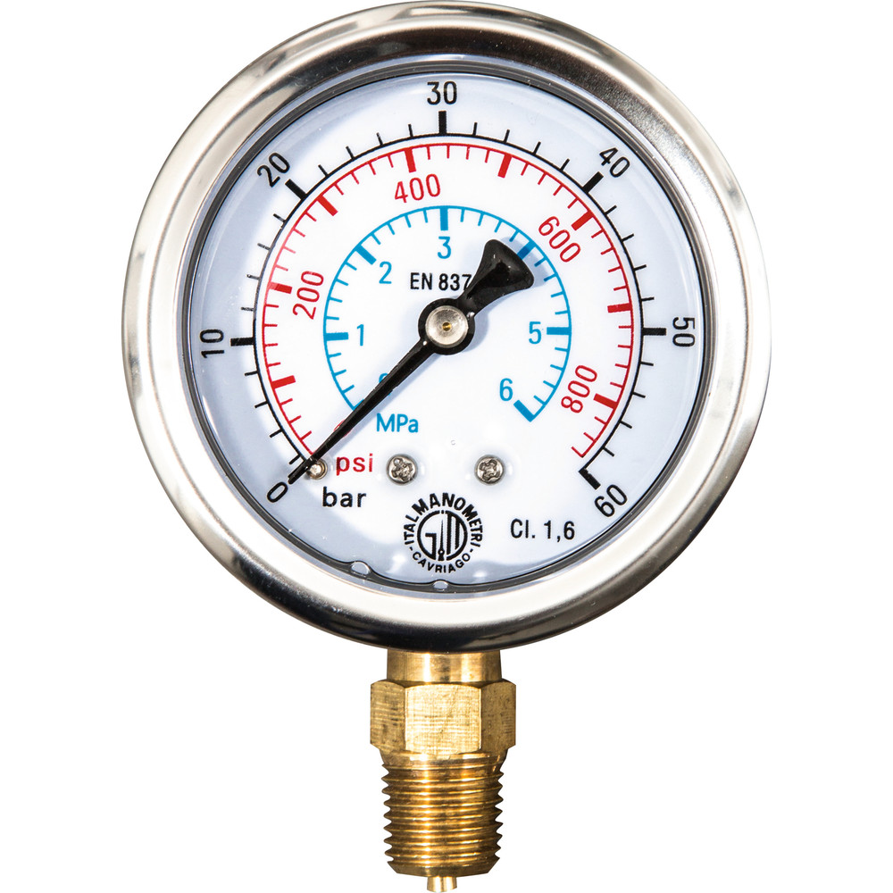 REMS Manometer, 60 bar RD 1/4" x 63mm Produktbild img1 L