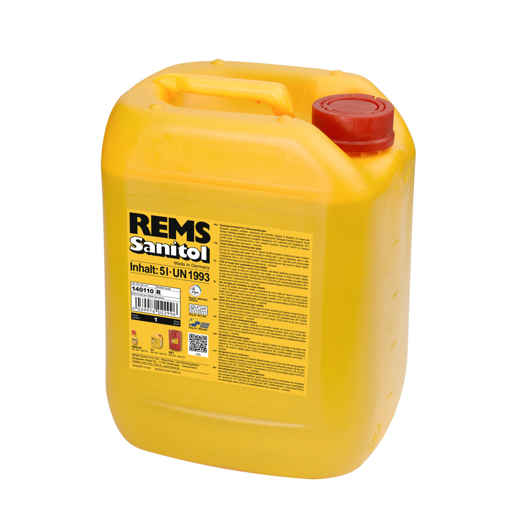 REMS Gewindeschneidstoff Sanitol 5 l Produktbild img1 L