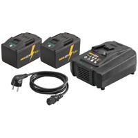 Produktbild von REMS - Power-Pack 22V,9,0Ah/230V,300W2xAkku + Ladegerät, im Karton