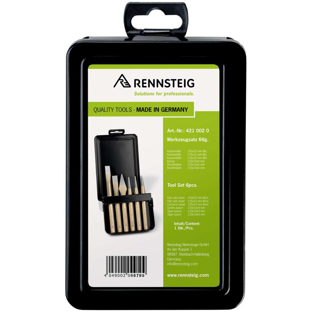 RENNSTEIG Werkzeugsatz 6-teilig Produktbild img1 L