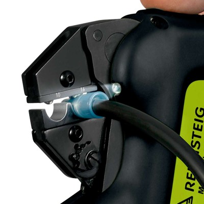Produktbild von RENNSTEIG - Akku-mechanisches Crimpgerät EPEW12 i.Koffer (Ladegerät EU)