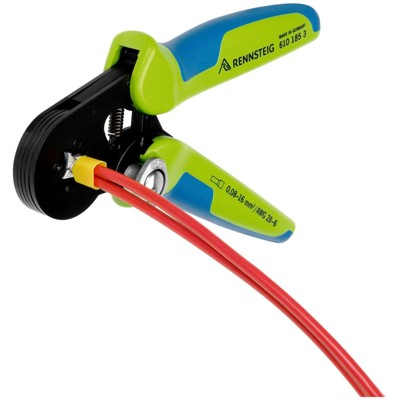 Produktbild von RENNSTEIG - Aderendhülsencrimpzange PEW8.185 610 185 3