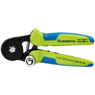 Produktbild von RENNSTEIG - Aderendhülsencrimpzange PEW 8.286 0,08 - 16,0 mm², brüniert