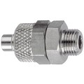 Produktbild von RIEGLER® - Gerade Einschraubverschraubung G 1/2" A, Schlauch 12/9, Edelstahl 1.