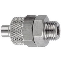 Produktbild von RIEGLER® - Gerade Einschraubverschraubung G 3/8" A, Schlauch 12/9, Edelstahl 1.