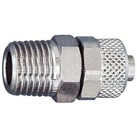 Produktbild von RIEGLER® - Gerade Einschraubverschraubung, R 1/4" A, für Schlauch 6/4