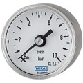 Produktbild von RIEGLER® - Manometer Ø 40mm, G 1/8" rückseitig, Messbereich 0-10 bar, Edelstahl