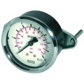 Produktbild von RIEGLER® - Standardmanometer, Dreikantfrontring, G 1/4" hinten, 0-6,0 bar, Ø 63