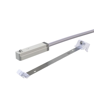 Produktbild von RIEGLER® - HALL-Sensor, M8-Stecker, 150mm Kabel, Rundzylinder, PNP, Kolben-Ø 8