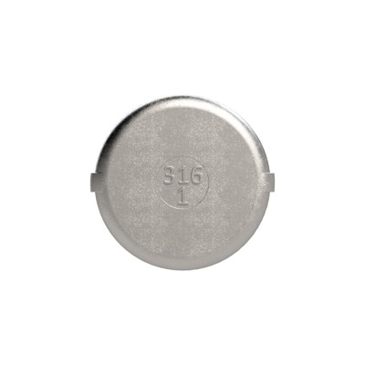 Produktbild von RIEGLER® - Verschlusskappe, rund Rp 1/2", I, Edelstahl 1.4408