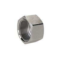 Produktbild von RIEGLER® - Verschlusskappe, Sechskant G 1/2", I, SW 24, Edelstahl 1.4408