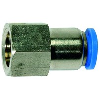 Produktbild von RIEGLER® - Gerade Steckverschraubung »Blaue Serie«, G 1/2" innen, Ø 6mm