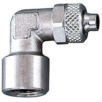 Produktbild von RIEGLER® - Winkel-Aufschraubverschraubung, G 1/8", für Schlauch 6/4, Messing ve