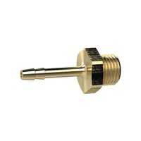 Produktbild von RIEGLER® - Einschraubschlauchtülle, G 1/4", für Schlauch LW 12mm, SW 17, Messin