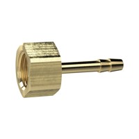 Produktbild von RIEGLER® - Aufschraubschlauchtülle, G 3/8", für Schlauch LW 6mm, SW 19, Messing