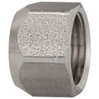 Produktbild von RIEGLER® - Überwurfmutter, M14x1,0, für Schlauch 10/8mm, SW 16, Edelstahl 1.440