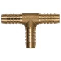 Produktbild von RIEGLER® - T-Schlauchverbindungsstutzen, für Schlauch LW 9mm, Messing