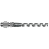 Produktbild von RIEGLER® - Gerade Einschraubverschraubung, Knickschutzfeder drehbar G 1/8" A, S