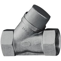 Produktbild von RIEGLER® - Rückschlagventil, Schrägsitzausführung, Edelstahl, G 1/2", 0,2 bar