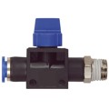 Produktbild von RIEGLER® - 3/2-Wegeventil »Blaue Serie«, Steckanschluss, R 1/2" außen Ø 12mm