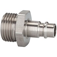 Produktbild von RIEGLER® - Nippel für Kupplung NW 7,2-7,8, Edelstahl 1.4305, G 1/4" A, max. 35 