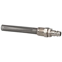 Produktbild von RIEGLER® - Nippel, NW 7,2 - 7,8, Messing vernickelt, 12x9, Überwurfmutter, Knic