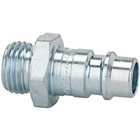 Produktbild von RIEGLER® - Nippel für Kupplung NW7,2-7,8, Stahl gehärtet/verzinkt, G 1/8" A, 0-